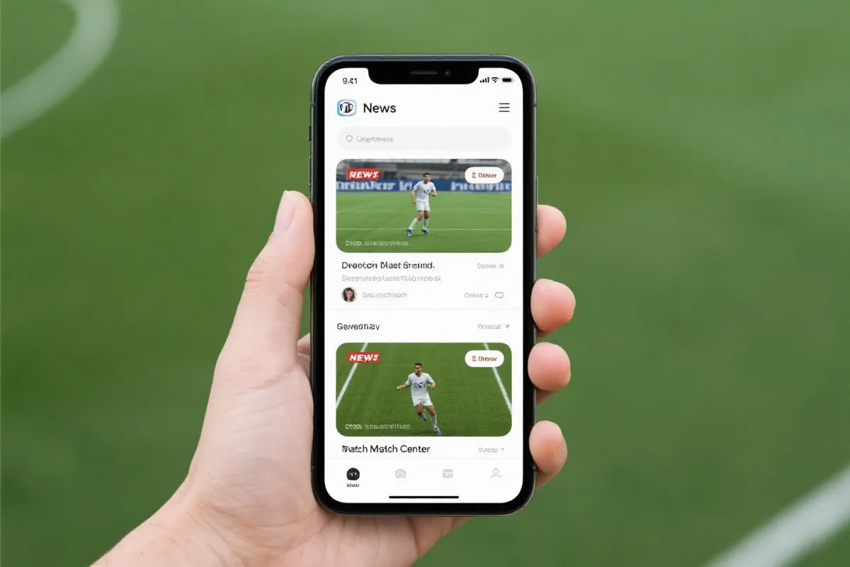 iOS 应用界面示意图
